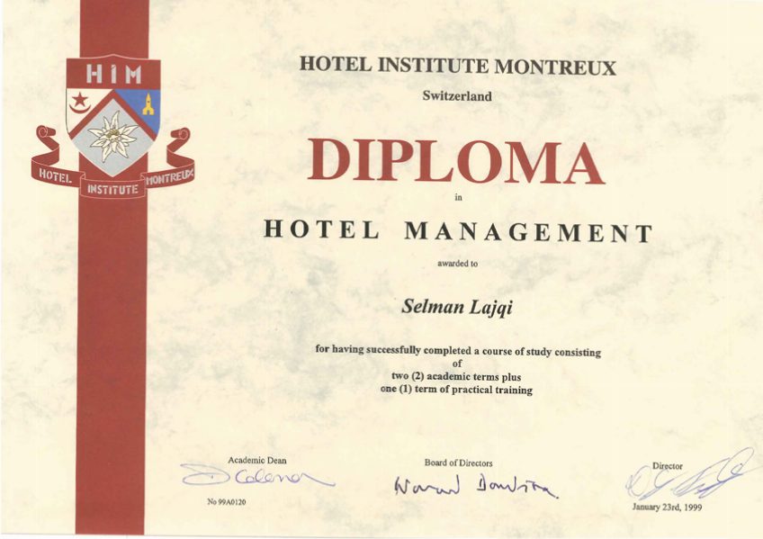 Diplome Zertifikate AlbaCaseLajqi
